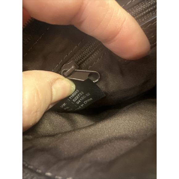 Wilson's Leather Purse ~ Wristlet ~ Wallet‎ Brown Silver Tone Metal - Picture 6 of 8